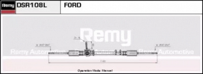 REMY dsr108l -  Рулевой механизм