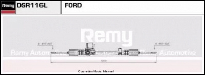 REMY dsr116l -  Рулевой механизм