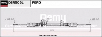 REMY dsr505l -  Рулевой механизм