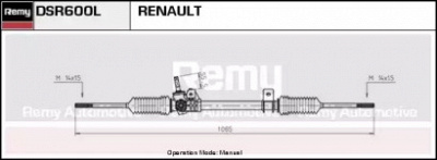REMY dsr600l -  Рулевой механизм