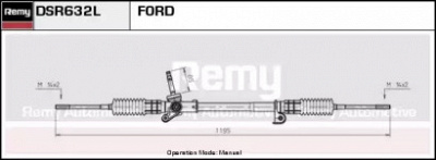 REMY dsr632l -  Рулевой механизм