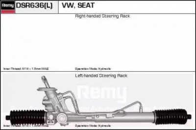 REMY dsr636 - Рулевой механизм