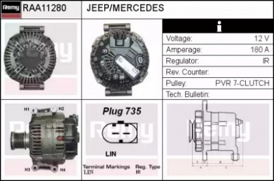 REMY raa11280 -  Генератор