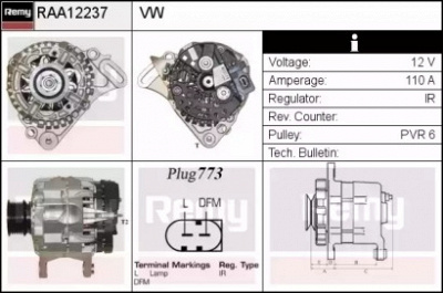 REMY raa12237 -  Генератор