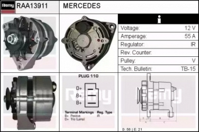 REMY raa13911 -  Генератор