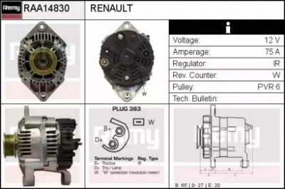 REMY raa14830 -  Генератор