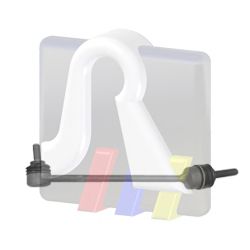 RTS 97908612 -  Тяга / стойка, стабилизатор