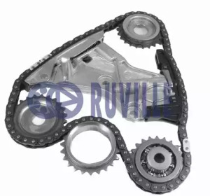 RUVILLE 3454025s -  Комплект цепи, привод масляного насоса