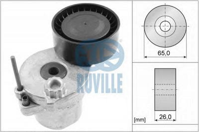 RUVILLE 55166 -  Натяжная планка, поликлиновой ремень