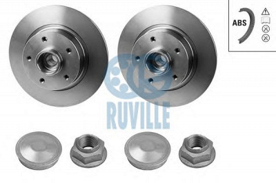RUVILLE 5518bd -  Тормозной диск