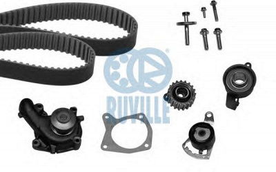 RUVILLE 55214711 -  Водяной насос + комплект зубчатого ремня