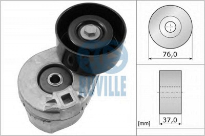 RUVILLE 55264 -  Натяжная планка, поликлиновой ремень