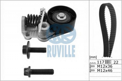 RUVILLE 5528570 -  Комплект ремня ГРМ