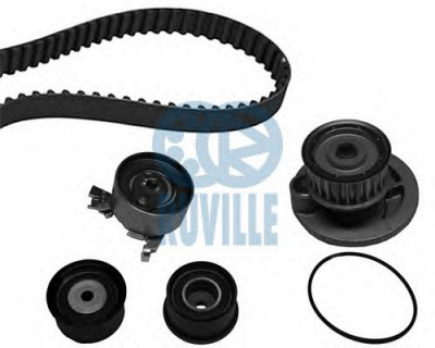 RUVILLE 55306701 -  Водяной насос + комплект зубчатого ремня