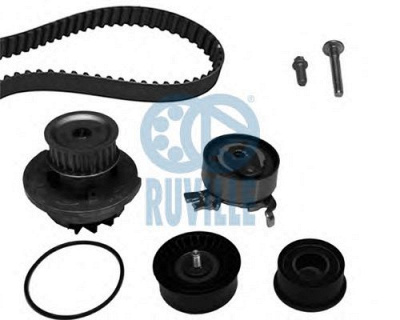 RUVILLE 55327713 -  Водяной насос + комплект зубчатого ремня