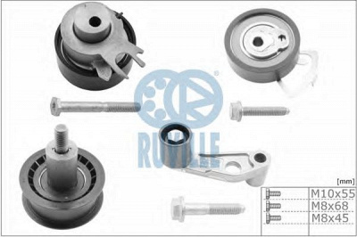 RUVILLE 5545651 -  Комплект роликов, зубчатый ремень