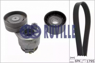 RUVILLE 5558581 -  Поликлиновой ременный комплект