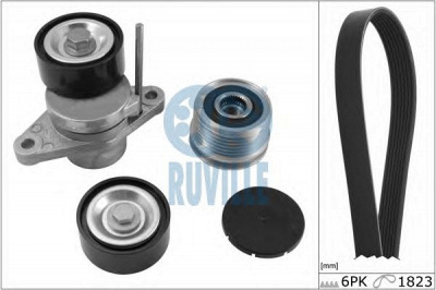RUVILLE 5559680 -  Поликлиновой ременный комплект