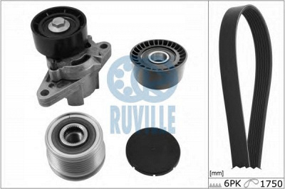 RUVILLE 5560680 -  Поликлиновой ременный комплект