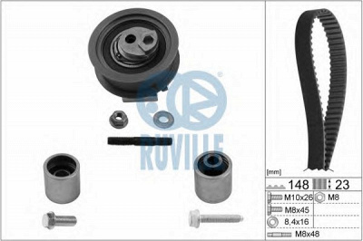 RUVILLE 5577270 -  Комплект ремня ГРМ