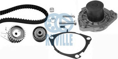 RUVILLE 55844761 -  Водяной насос + комплект зубчатого ремня