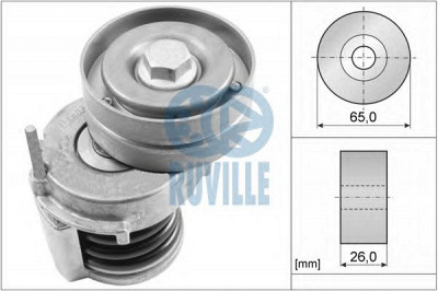RUVILLE 56353 -  Натяжная планка, поликлиновой ремень