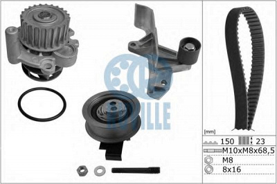 RUVILLE 56364711 -  Водяной насос + комплект зубчатого ремня