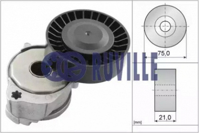 RUVILLE 56507 -  Натяжная планка, поликлиновой ремень