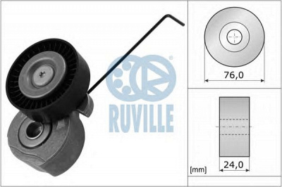 RUVILLE 56549 -  Натяжная планка, поликлиновой ремень
