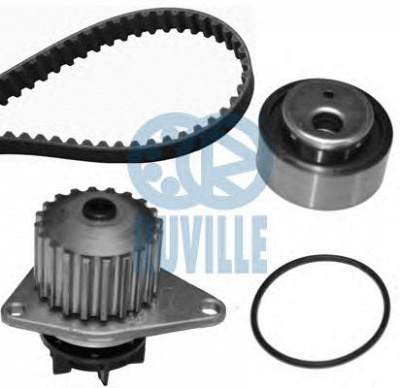 RUVILLE 56600701 -  Водяной насос + комплект зубчатого ремня