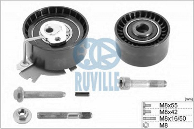 RUVILLE 5663850 -  Комплект роликов, зубчатый ремень