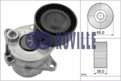RUVILLE 57503 -  Натяжная планка, поликлиновой ремень