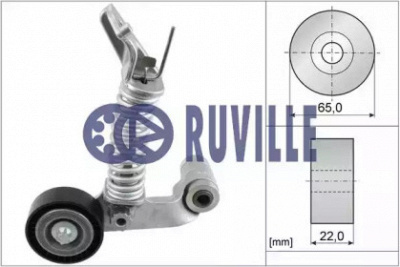 RUVILLE 57538 -  Натяжная планка, поликлиновой ремень