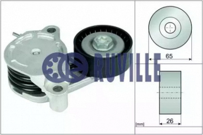 RUVILLE 57614 -  Натяжная планка, поликлиновой ремень