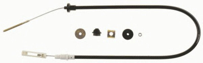 SACHS 3074003325 -  Трос, управление сцеплением