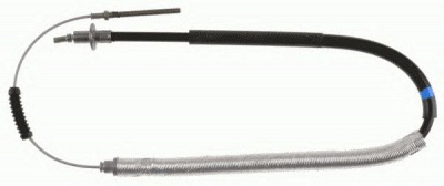 SACHS 3074004002 -  Трос, управление сцеплением