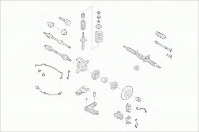 SACHS fordkafs003 -  