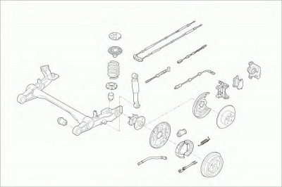 SACHS opelastrars025 -  