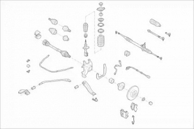 SACHS opelcorsafs016 -  