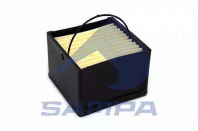 SAMPA 020380 -  Гофрированная труба, выхлопная система