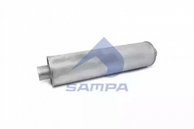 SAMPA 021187 - Средний / конечный глушитель ОГ