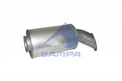 SAMPA 031363 -  Средний / конечный глушитель ОГ