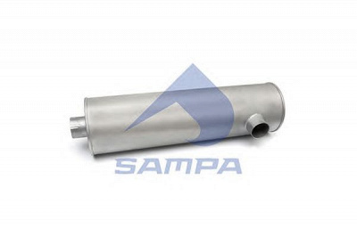 SAMPA 079176 -  Средний / конечный глушитель ОГ