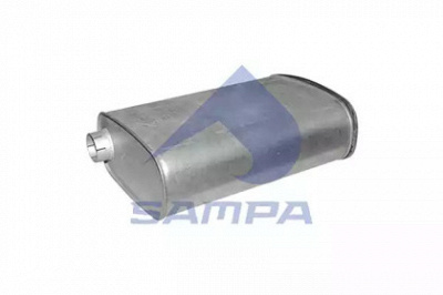 SAMPA 079262 -  Средний / конечный глушитель ОГ