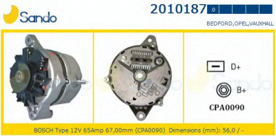SANDO 20101870 - Генератор