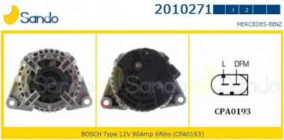 SANDO 20102712 -  Генератор
