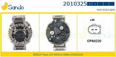 SANDO 20103250 - Генератор