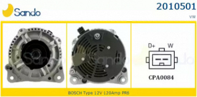 SANDO 20105010 -  Генератор