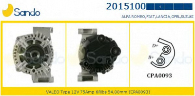 SANDO 20151001 -  Генератор