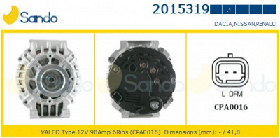 SANDO 20153191 - Генератор